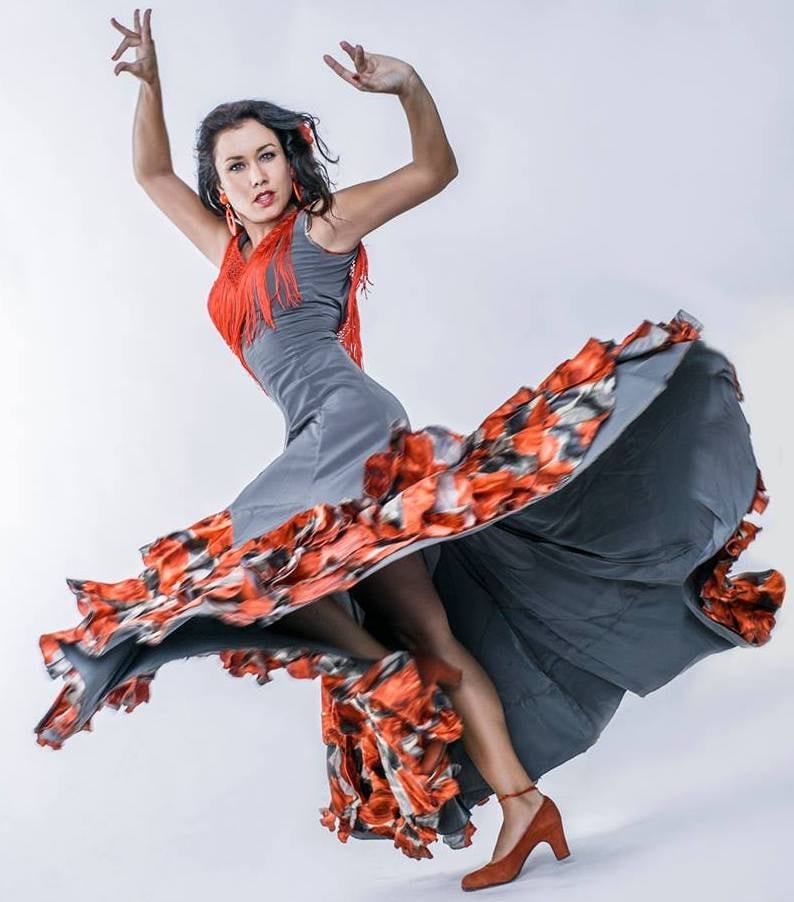 Flamenco performance on stage